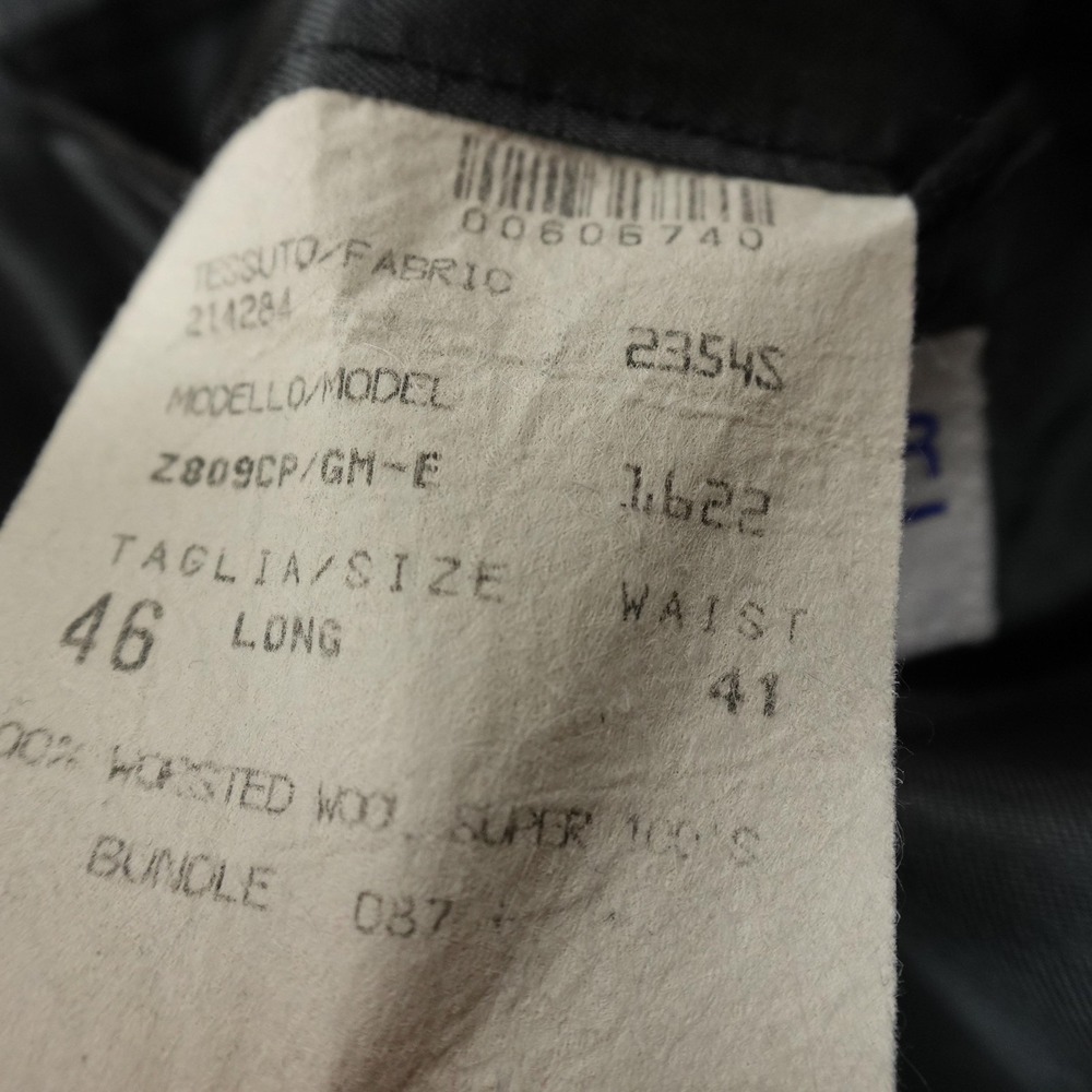 VTG Givenchy Blazer Mens‎ 46L Gray Pinstripe Wool Sport Coat Suit Jacket Top USA - Picture 6 of 15